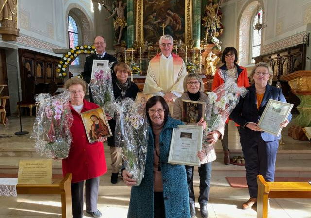 Kirchenchor Ehrungen 2020